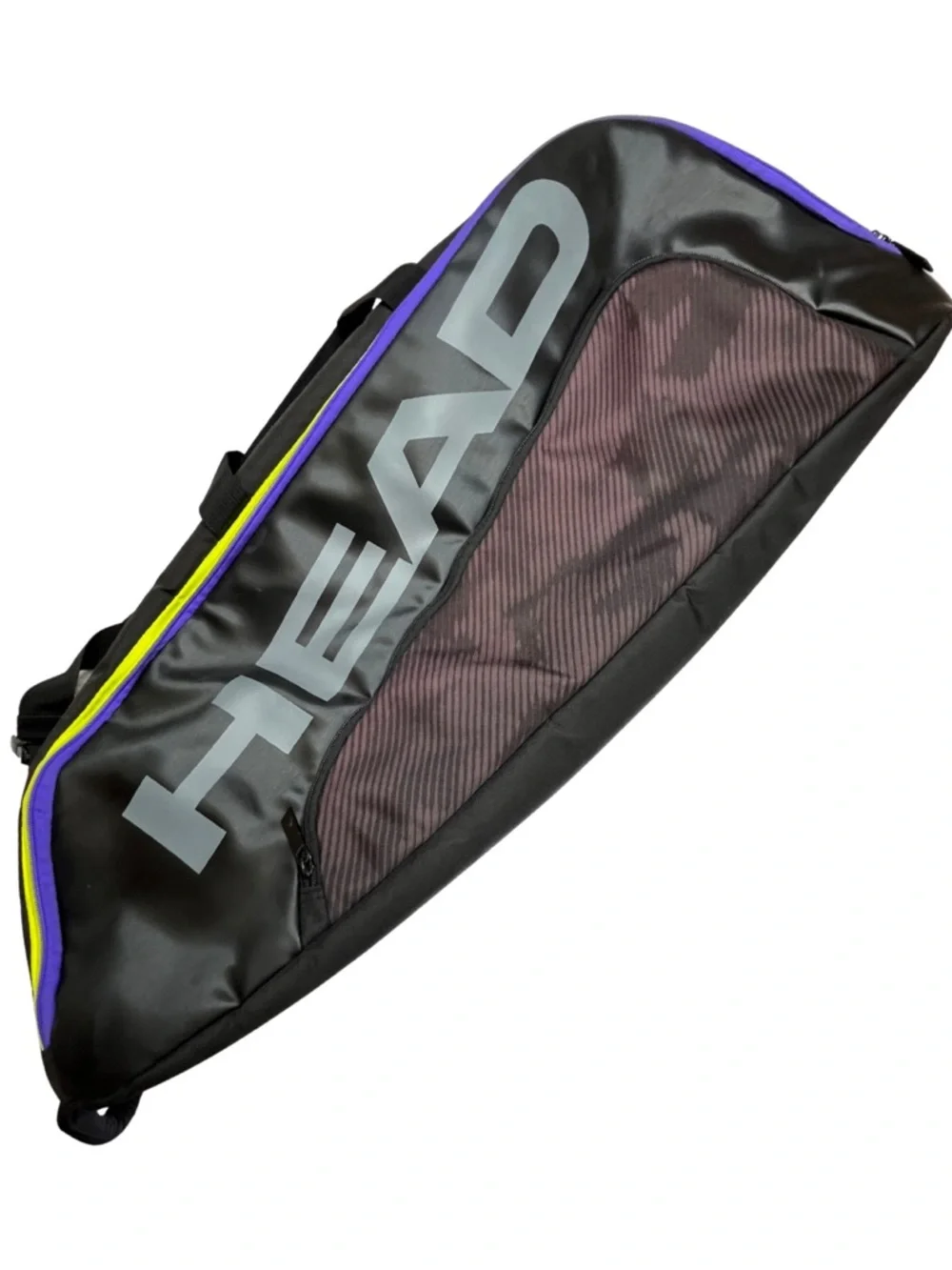 HEAD Tour Team 6R Combi Tennis Racquet Bag Black Purple CCT+ 6 Racket Like New